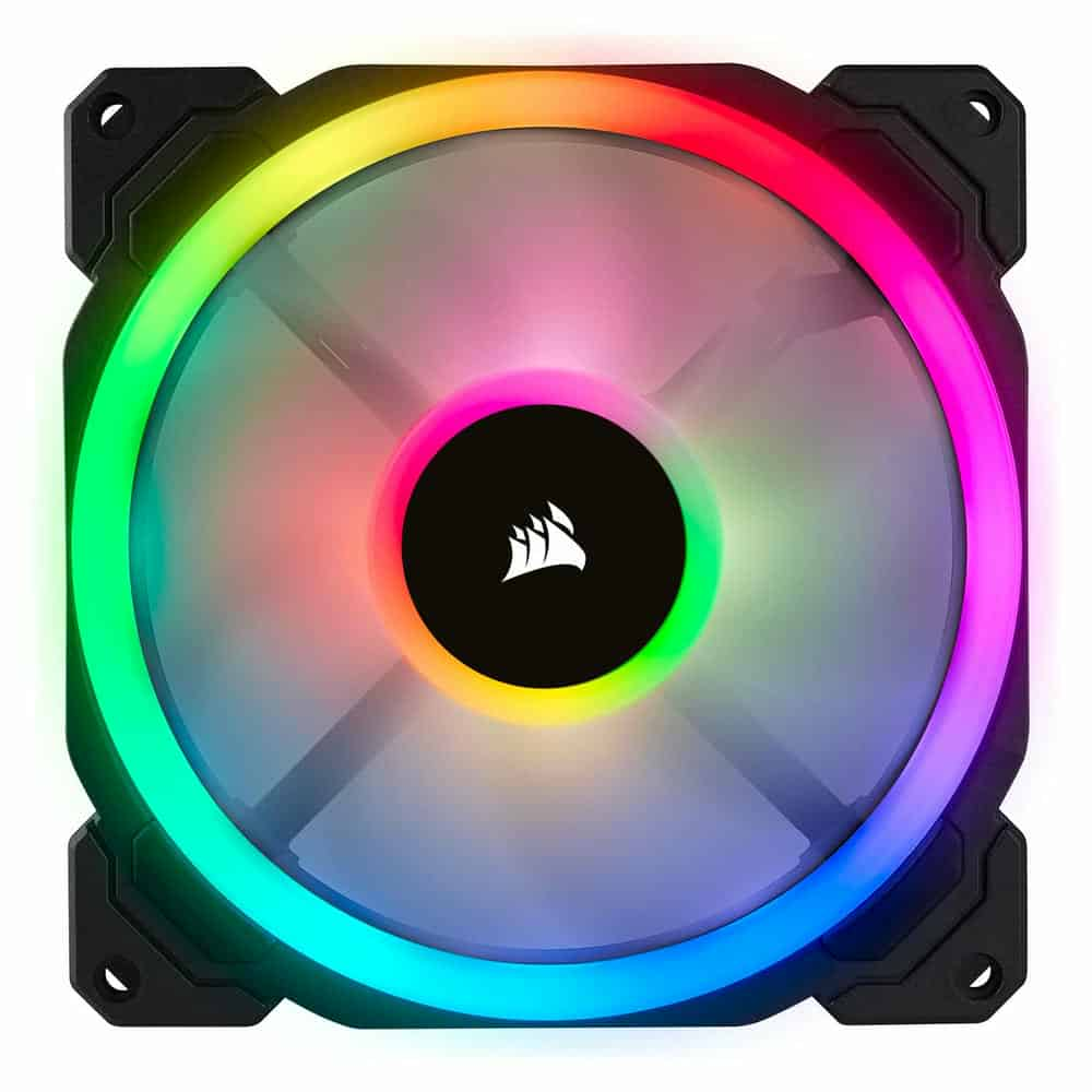 (image for) Corsair LL140 RGB 140mm Dual Light Loop 1 Fan Expansion Pack